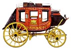 Concord coach></A><BR>
<b>The Concord Stagecoach</b>
<P>
<FONT SIZE=
