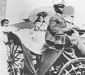Isaac Wooden working as a coachman 