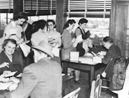 Distribution of gas rationing coupons