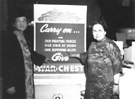 Elizabeth Allan, left, and Dr. Mary Stone 