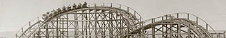 Belmont Park roller coaster ~ 1925