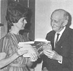 Mrs. Harold Peterson and John Davidson