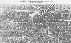 President Benjamin Harrison Reception