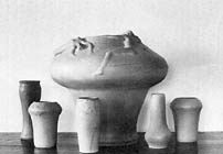 Examples of Valentien Pottery Company ware