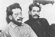 Magón (left) and his brother Enrique
