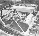 aerial photograph of San Diego High School in 1926