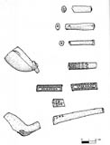 white clay pipe fragments