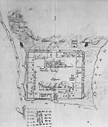 Plan of the San Diego Presidio 