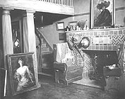 Interior of Lee home in New York City