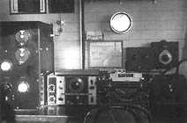 radio room on the MV Northwestern