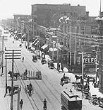 San Diego, 1893, looking south on 5th from E